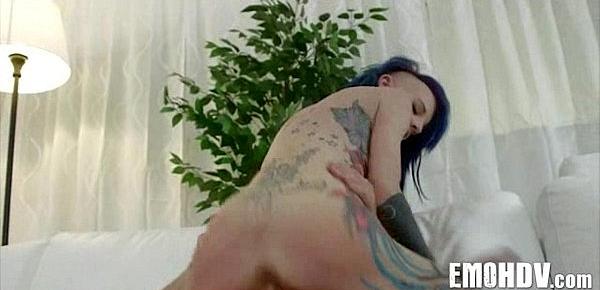  Emo slut with tattoos 0693